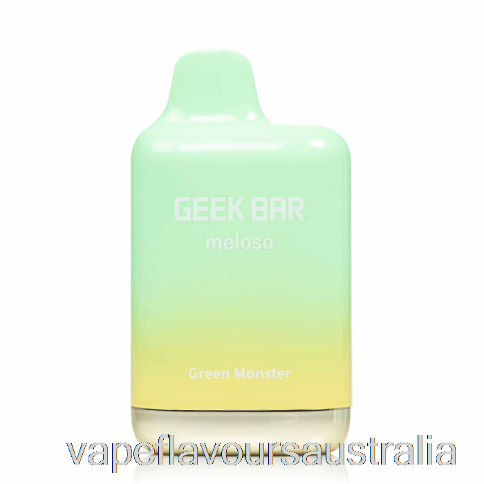 Vape Nicotine Australia Geek Bar Meloso MAX 9000 Disposable Green Monster